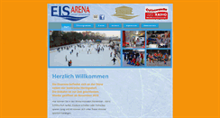 Desktop Screenshot of eisarena-insel-usedom.de